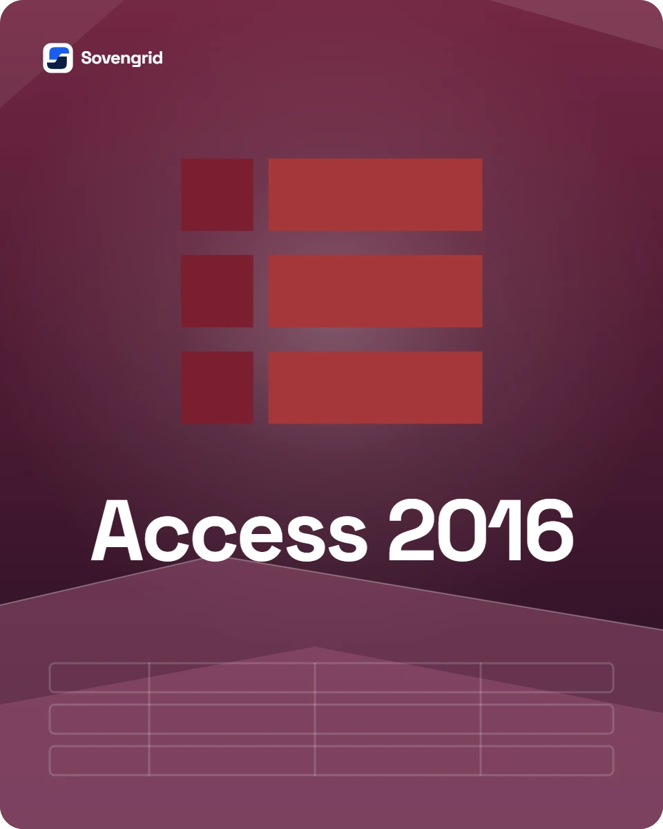 Access 2016 — Retail Online · 1 dispositivo · Windows