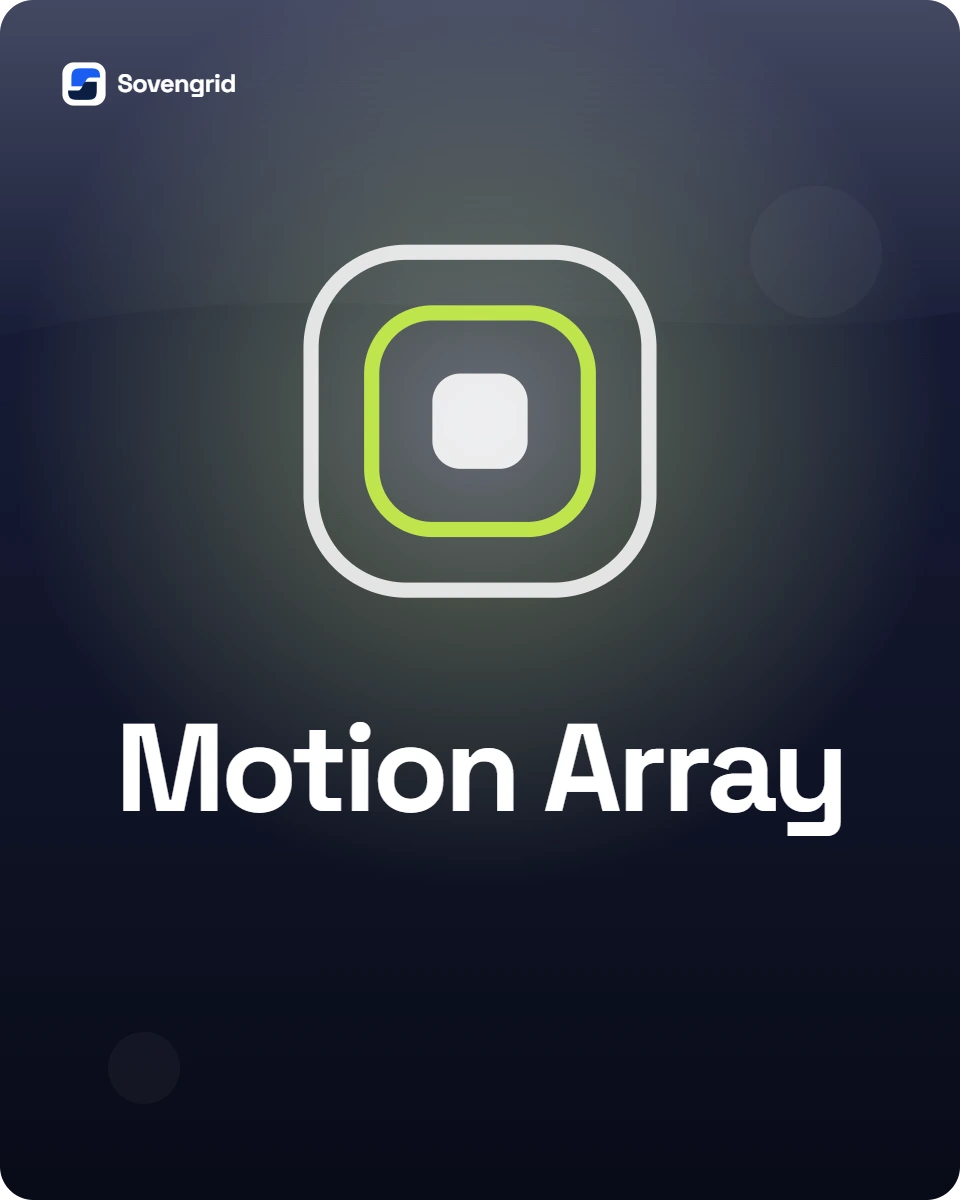Motion Array — Plus · 1 week · 50 downloads/day