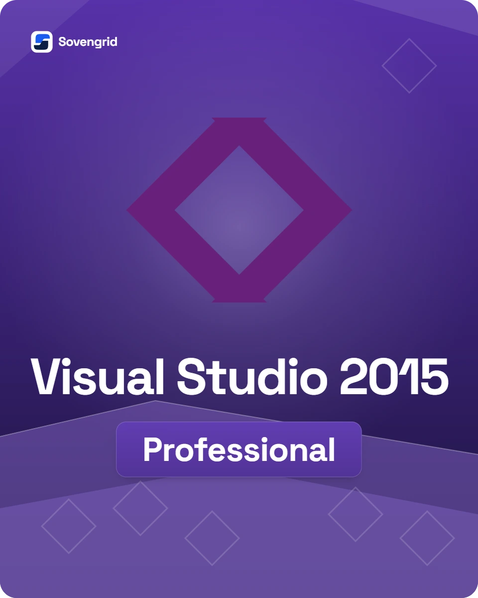 Visual Studio 2015 Professional — Retail Online · 1 device · Windows