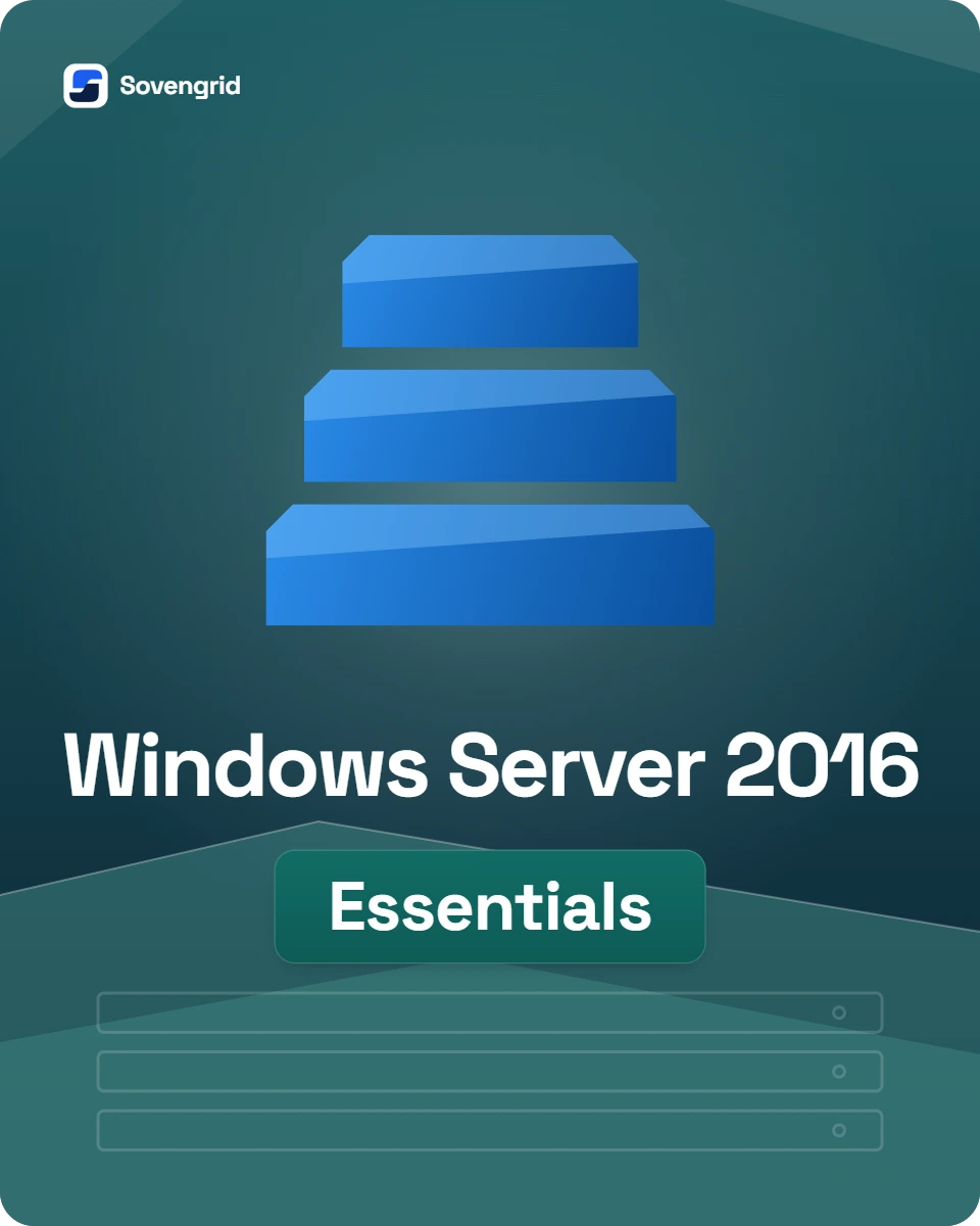 Windows Server 2016 Essentials — Ativação Online · 1 dispositivo